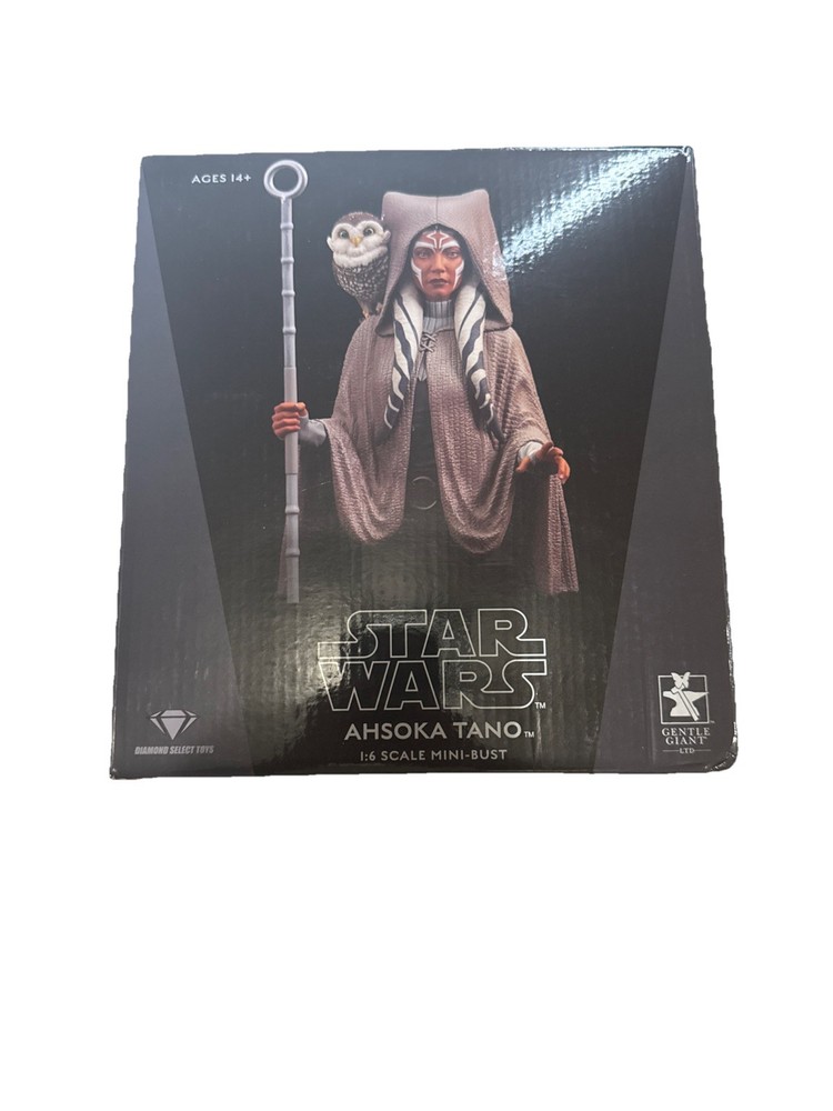 GENTLE GIANT STAR WARS REBELS AHSOKA TANO 1/6 MINI BUST BRAND NEW #644/3000
