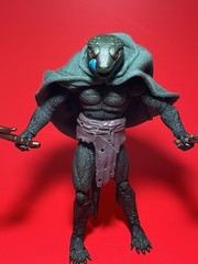 Gecko Head Sculpt Painted For Savage Crucible