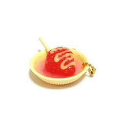 Realistic Mini Snack Food Toy Collectible 1 Random Miniature Keychain Figure