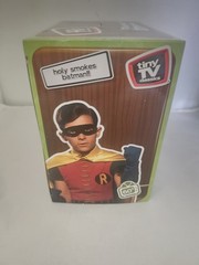 Batman “Tiny TV Classics” Real Working TV & Remote Top Scenes Classic Batman NEW