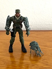 KONG SKULL ISLAND SAMUEL L. JACKSON ACTION FIGURE ARMS & HEAD CAMO
