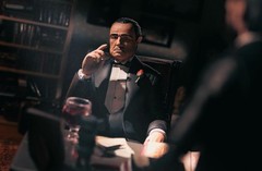 The Godfather PVC Movie Icons Don Vito Corleone Statue 15 cm
