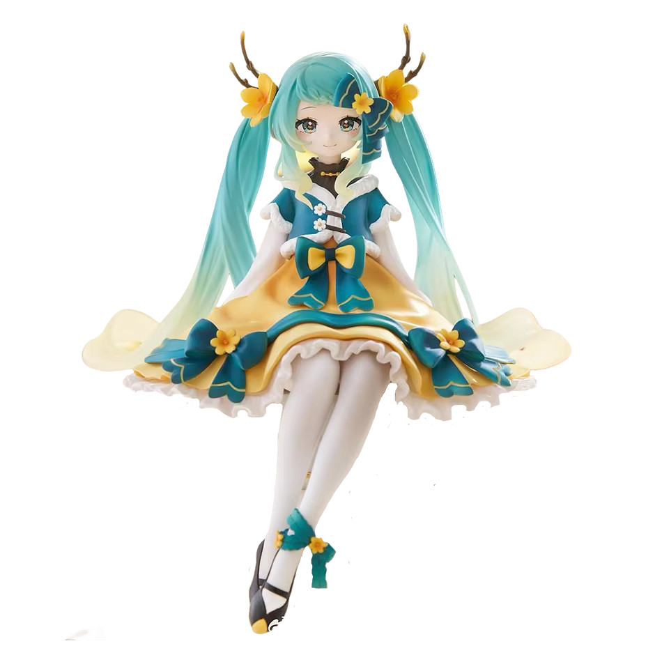 Hatsune Miku Flower Fairy Anemone Noodle Stopper PVC Figure Model Toy