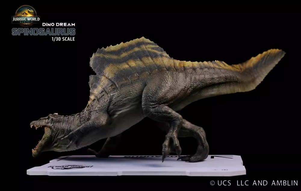 In Hand! Dino Dream 1/30 Attack Spinosaurus Rebirth Dinosaur Model Figurine