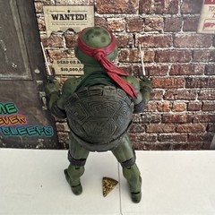 2018 NECA Teenage Mutant Ninja Turtles 1990 Movie Raphael 7″ Figure 99% Complete