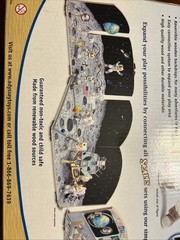 BRAND NEW Rare Odyssey Toys Apollo Lunar Lander Moon Scapes Wood Playset