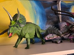 CYBERZOIC Wave 1 Lot Kuraokami Achillobator Allosaurus Smilodon COMPLETE