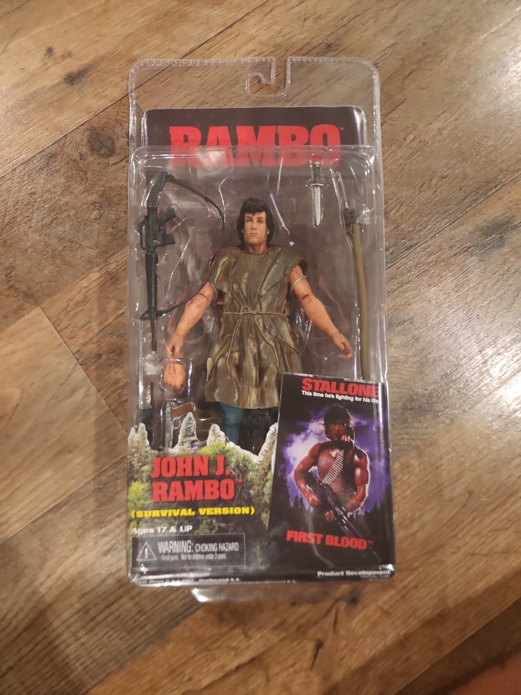 NECA First Blood – Rambo Survival Version 7″ Action Figure (53502)