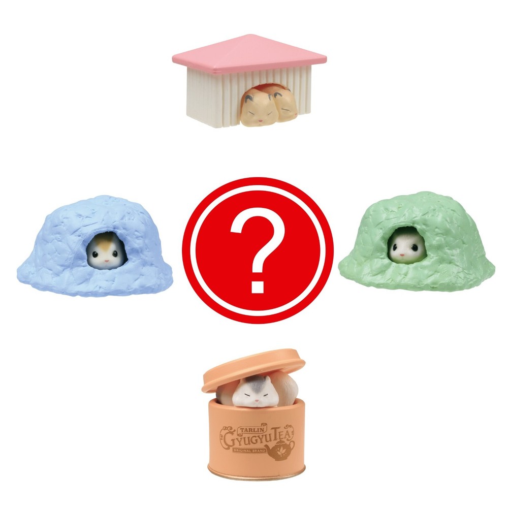 Cute Hamster Miniature Figure Japan Blind Box Gashapon Tiny Toy 1 Random Figure