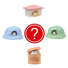 Cute Hamster Miniature Figure Japan Blind Box Gashapon Tiny Toy 1 Random Figure