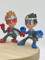 Ninja Kidz Kids TV Mini Mystery Ninja Ball Action Figures Lot 4