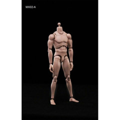 MX02-A 1/6 Scale Europe Skin Male Action Figure Body Model Toy w/Neck Collection