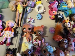 MIXED LOT OF RANDOM FIGURES KIDS GIRLS Disney Miscellaneous Toys
