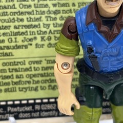 GI Joe Slaughter’s Marauders Mutt 100% Complete W/Uncut File Card 1989 Vintage