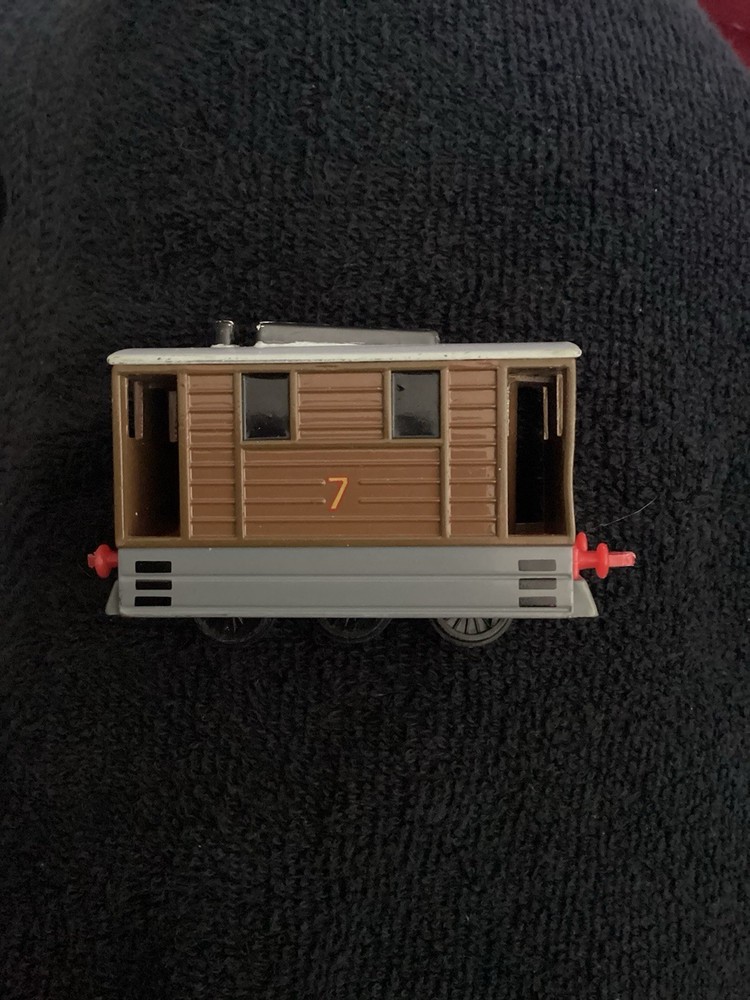 Vintage ERTL THOMAS TRAIN 1989 TOBY 7 Shinning Time BRITT ALLCROFT DIE CAST