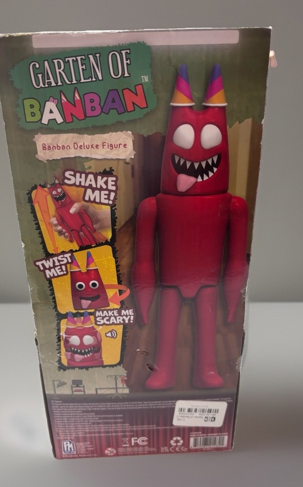 GARTEN OF BANBAN DELUXE TALKING BANBAN FIGURE 2 IN 1 FIGURE. comes with batterys