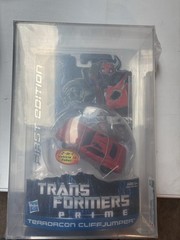 Transformers Prime First Edition Terrorcon Cliffjumper Graded CAS 80