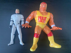 Lot of 90s Figures, Star Wars Luke Stormtrooper, Alien Predator, Batman, Hulk