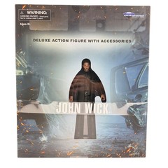 Diamond Select Toys John Wick Deluxe Action Figure Box Set with Accessories NEW