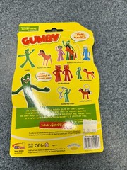 NJ Croce Gumby Pokey 5″ Bendable Rubber Figure New/Sealed