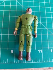 The A-Team Mr.T, B.A. Baracus Green Suit Action Figure Cannell Prod. 1983 Loose
