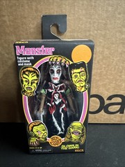 NEW NECA Ben Cooper Monster VAMPIRE GIRL 5.5″ FIGUREw/ mask GLOWS IN THE DARK