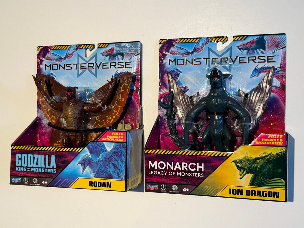 MonsterVerse ION DRAGON & RODAN 6″ Action Figure Godzilla Monarch monsters