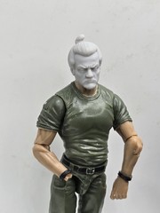 3d Printed SUPER HERO FRIENDS SAMURAI 1:18 3 3/4″ GI Joe 25th Anniversary B138