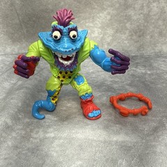 Wyrm Teenage Mutant Ninja Turtles TMNT 1991 Playmates VTG Action Figure & Belt