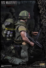 Damtoys 1/6 78038 Us Marine Tet Offensive 1968 Action Figure In Stock Collectibl