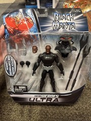 DC Comics Total Heroes Ultra Exclusive Black Manta Villain Figure 2014 Aquaman