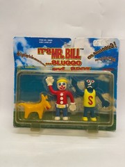 Mr Bill Sluggo And Spot Dreamsite 1998 3 Pc Vinyl Figures Saturday Night Live
