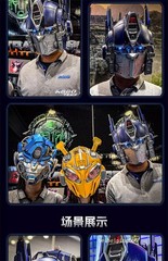 Killerbody Wearable Optimus Prime Helmet Mask Sound Effects Touch Cosplay Helmet
