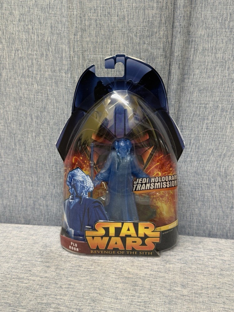 2005 Hasbro Star Wars Revenge of the Sith #66 Plo Koon Hologram Action Figure