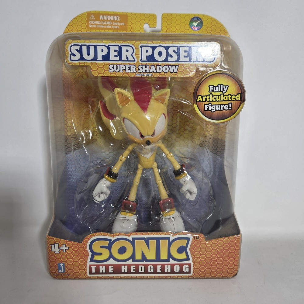 Jazwares Sonic The Hedgehog Exclusive Super Shadow Posers Wave 2 A11