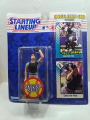 1993 STARTING LINEUP KENNER NIP CARLTON FISK WHITE SOX EXTENDED FREE SHIPPING