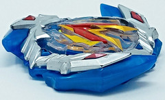 Beyblade Burst B-104 Wonder Valkyrie Tomy Hasbro auth. w/ QR Code blue silver