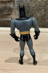 Batman Batman Action Figure Plastic Gray/Black/Yellow Belt 1993 Kenner