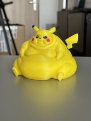 Fat Pikachu – Pokémon Go Cute Cartoon Chubby Chunky Gag Gift Novel Item