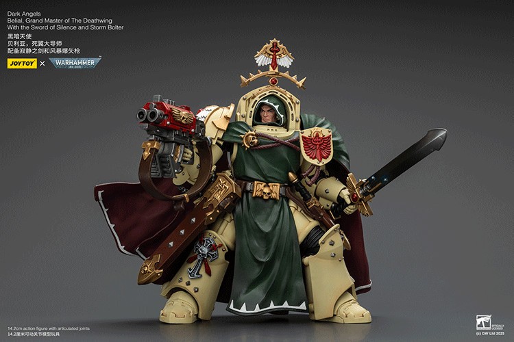 JOYTOY Warhammer 40k 1/18 JT02304 Dark Angels Belial Deathwing Grand Master Body