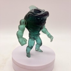 Street Sharks 5.5″ Action Figure Translucent Teal Bootleg Knock Off Resin KO
