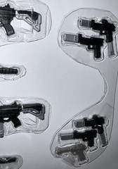 Marvel Legends SHIELD AGENT WEAPON LOT Knife Rifle Effects 6″ Figure Series