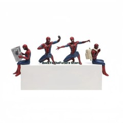 Spider Man Action Figure 7-9cm Superhero Mini Collectible Toy Model for Kids USA
