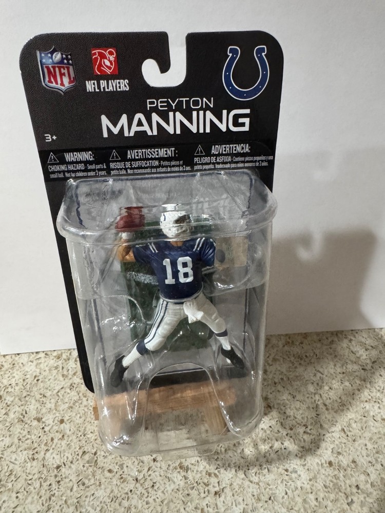 Mc Farlane Sports Pick Series 7 Mini 3,in Action F, QB PEYTON MANNING