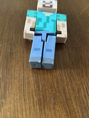 Minecraft Jazwares Mojang CORE STEVE Action Figure 3″ Blue Green