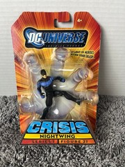 NIGHTWING Dc Universe Crisis Series 1 Figure 21 in Box Sealed