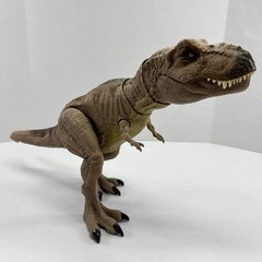 Mattel Jurassic World GJT60 Epic Roarin T-Rex Dinosaur Action Figure 22” (READ)