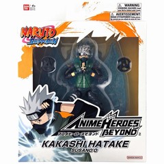 Bandai Naruto Shippuden Anime Heroes Beyond Kakashi Hatake Figure Boxed 4+