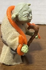 Vintage 1980 Kenner Star Wars ESB Nm Yoda Orange Snake Complete Original *112