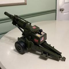 G.I. Joe 2002 Hasbro U.S. Army Electric Pull Behind Artillary Cannon Gun Toy